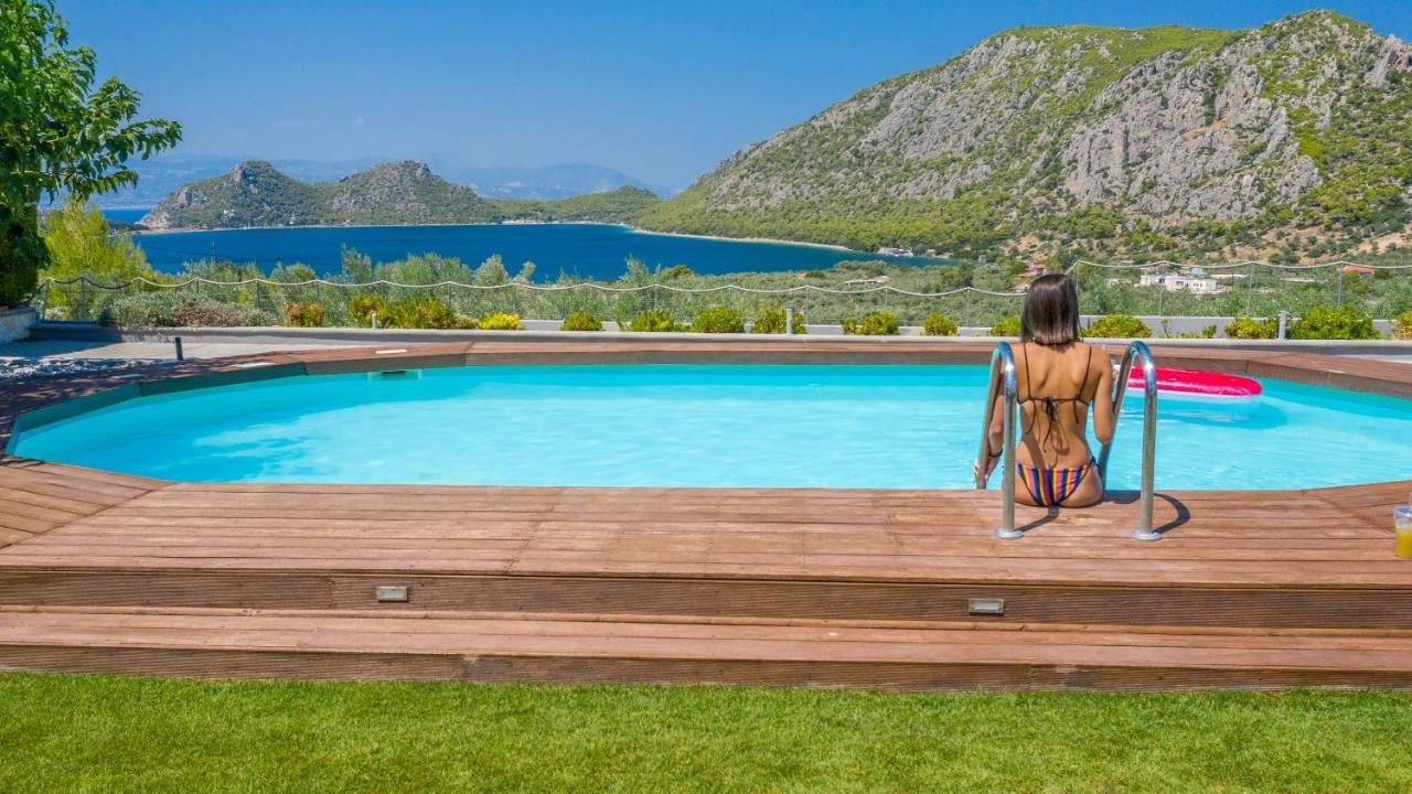 Villa Armonia Limni Vouliagmenis Exterior foto